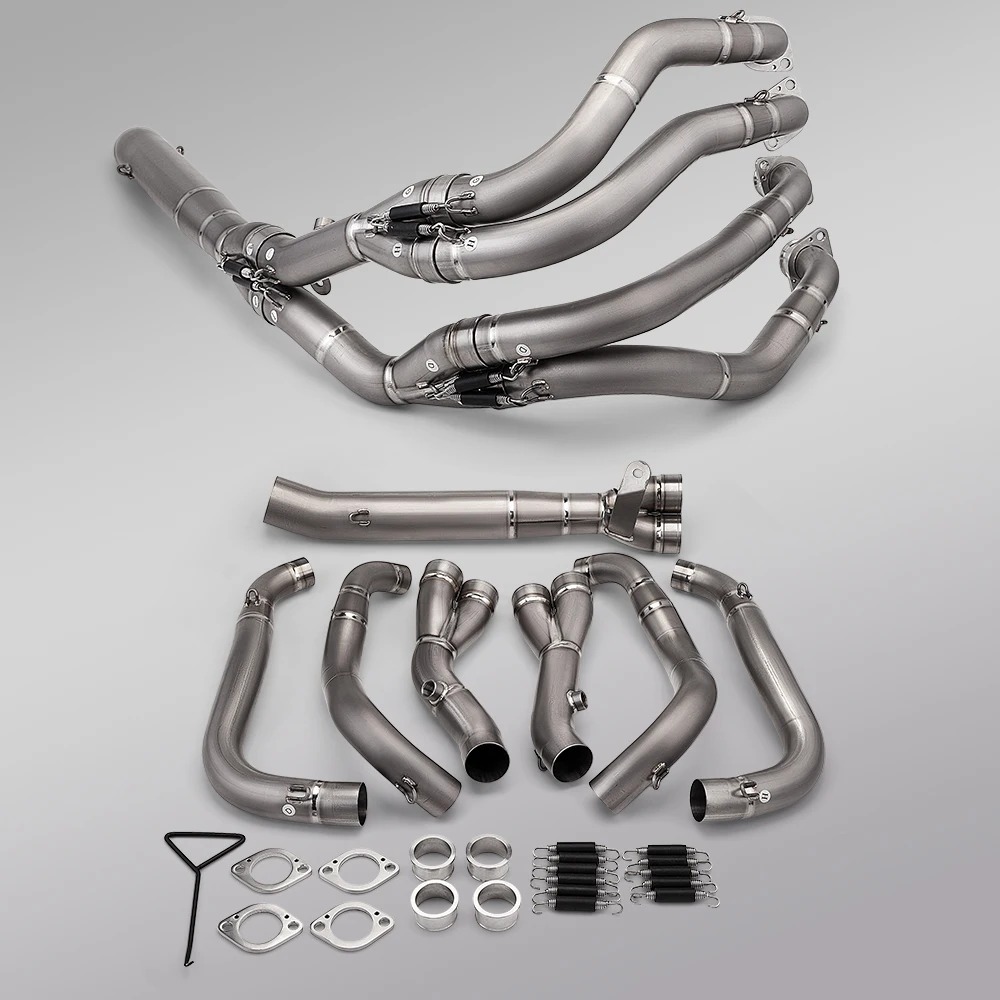 2021-2025 Titanium High Quality Full Exhaust System for GSX1300R Motorcycle New Condition